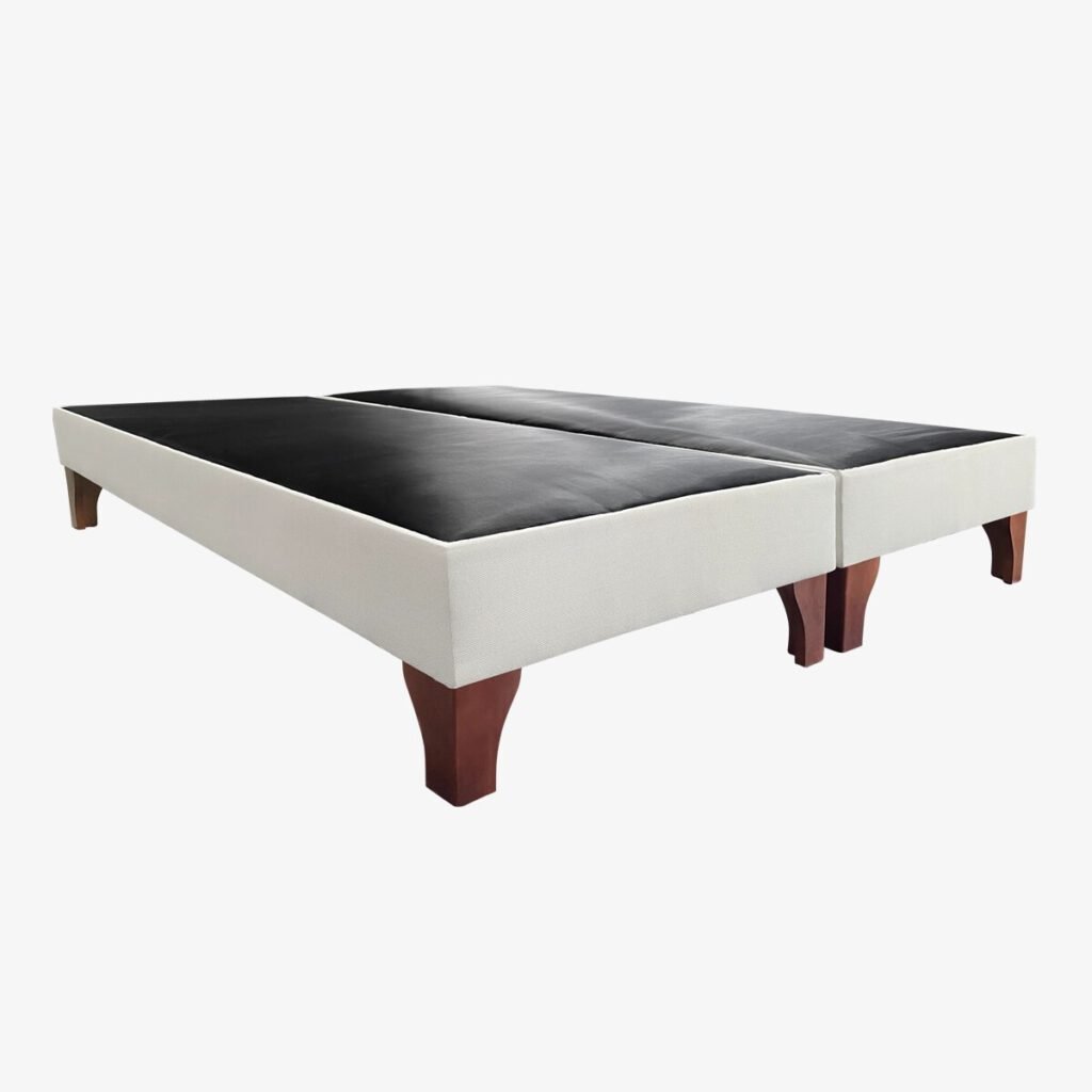 Base de Cama Europea Lino Crema