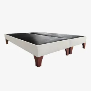 Base de Cama Europea Lino Crema