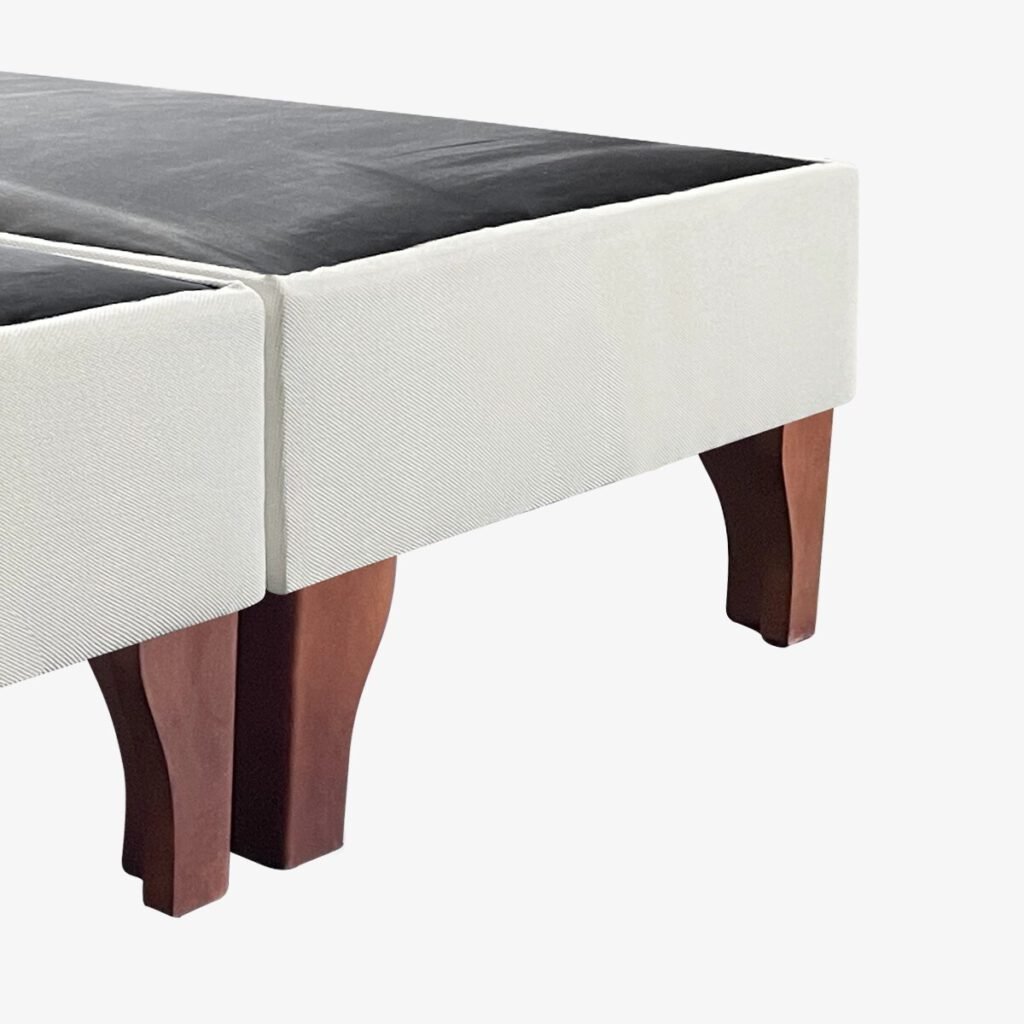 Base de Cama Europea Lino Crema