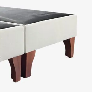 Base de Cama Europea Lino Crema