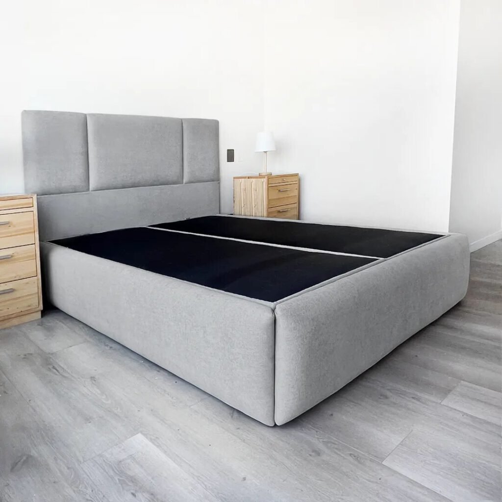 Cama Block Lino Gris Plata