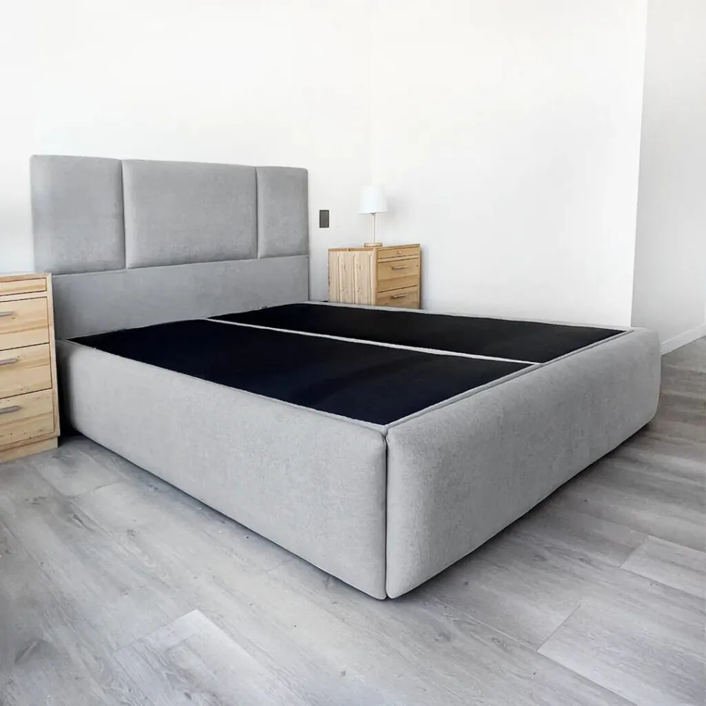 Cama Block Lino Gris Plata