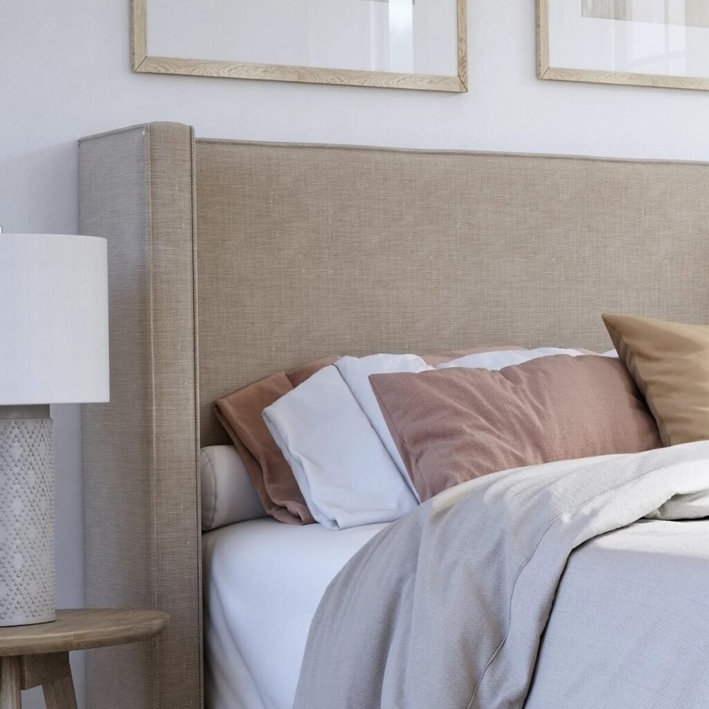 Cama Flat Wing Vivo Lino Beige