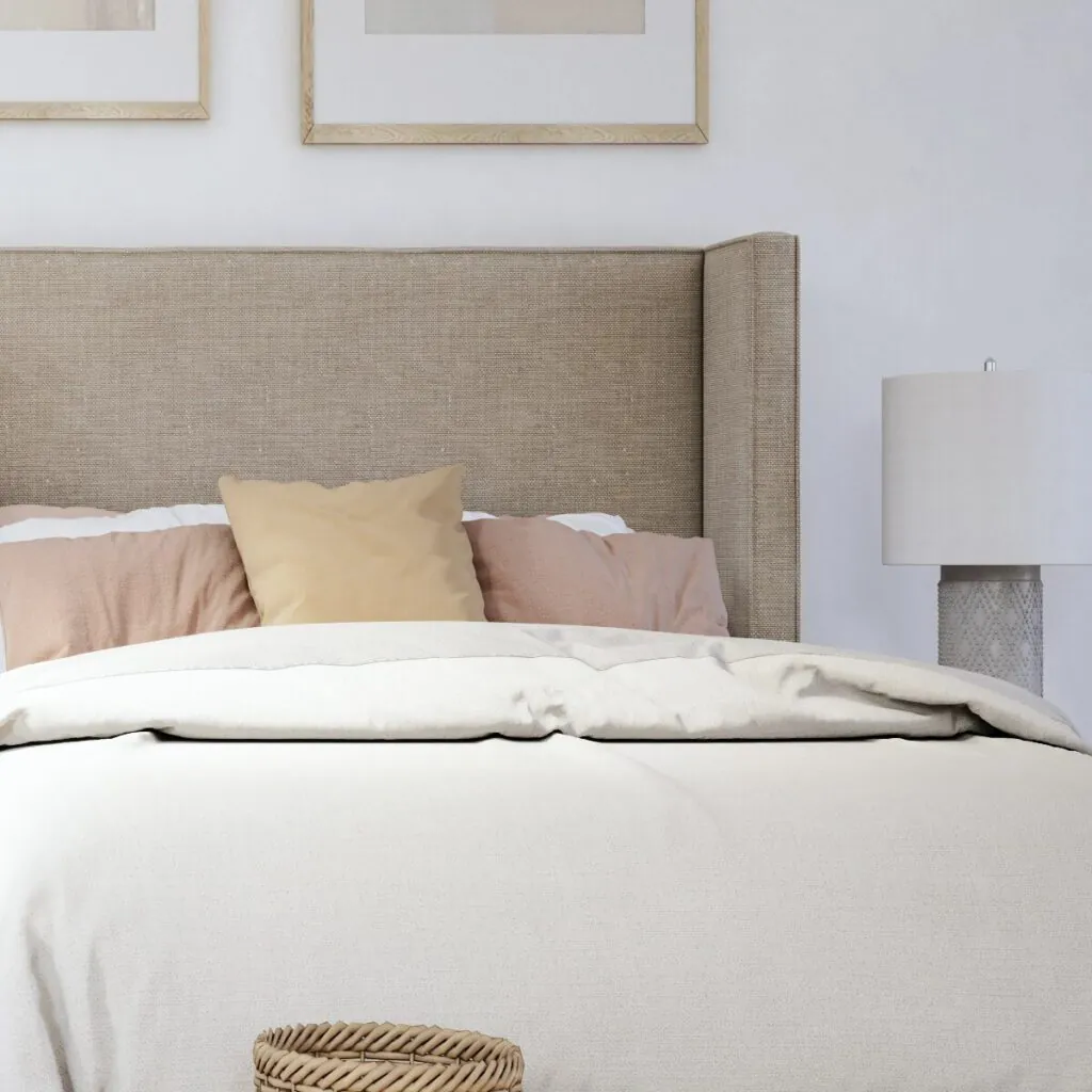 Cama Flat Wing Vivo Lino Beige