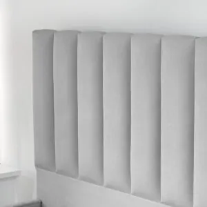 Cama Tubular Lino Gris Plata