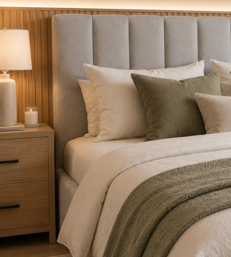 Cama Tubular Lino Gris Plata