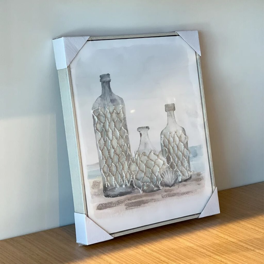 Cuadro Decorativo Botella 40×52 cm