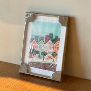 Cuadro Decorativo Casas 41x30 cm