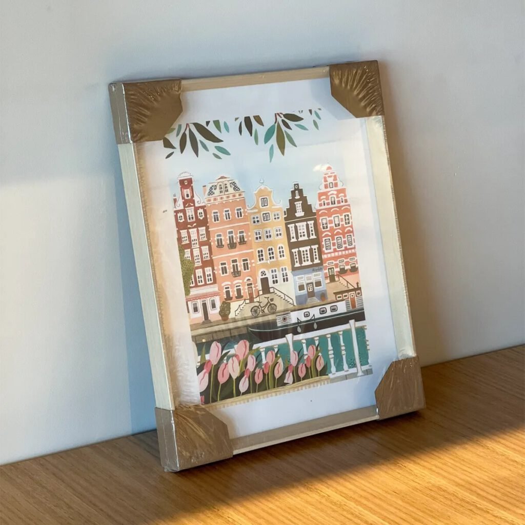 Cuadro Decorativo Edificios 41×30 cm