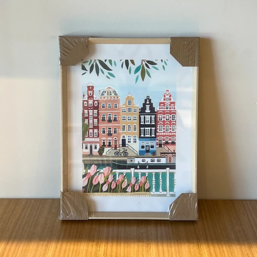 Cuadro Decorativo Edificios 41×30 cm