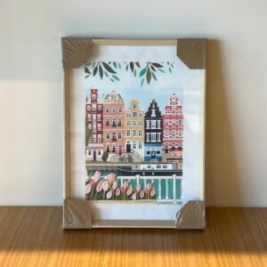 Cuadro Decorativo Edificios 41x30 cm