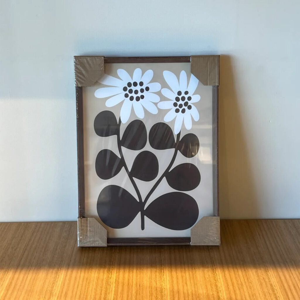 Cuadro Flor Blanca 40×30 cm