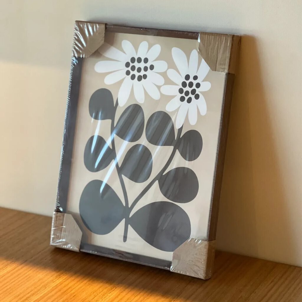 Cuadro Flor Blanca 40×30 cm