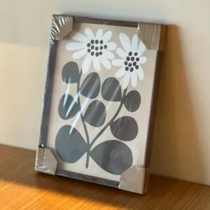 Cuadro Flor Blanca 40x30 cm