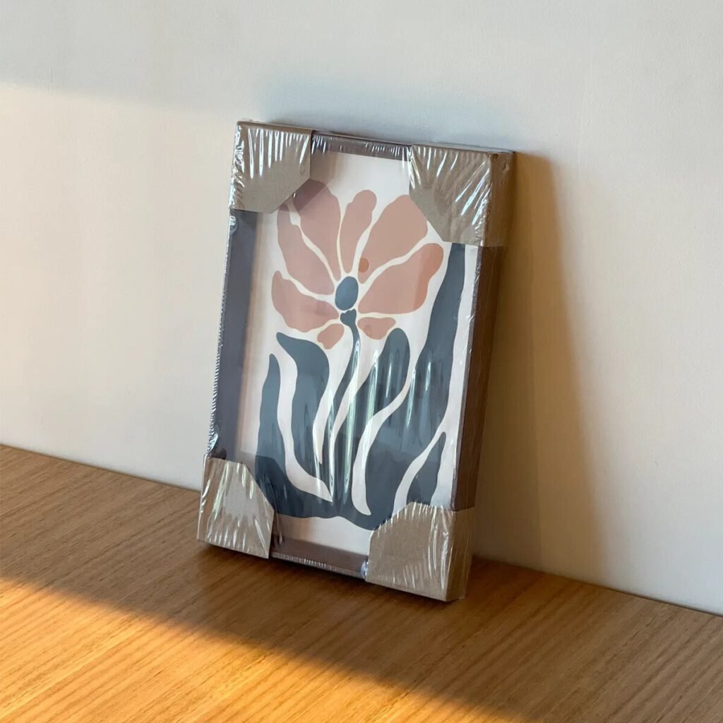 Cuadro Flor Naranja 31×21 cm