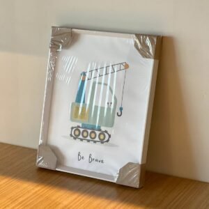 Cuadro Decorativo Grúa 41x30 cm