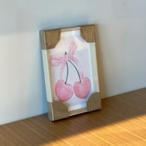 Cuadro Guinda 30x20 cm