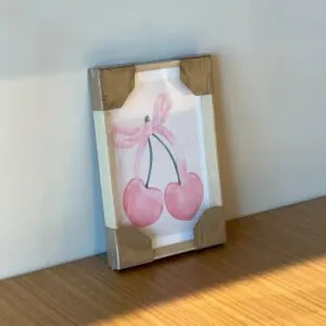 Cuadro Guinda 30x20 cm