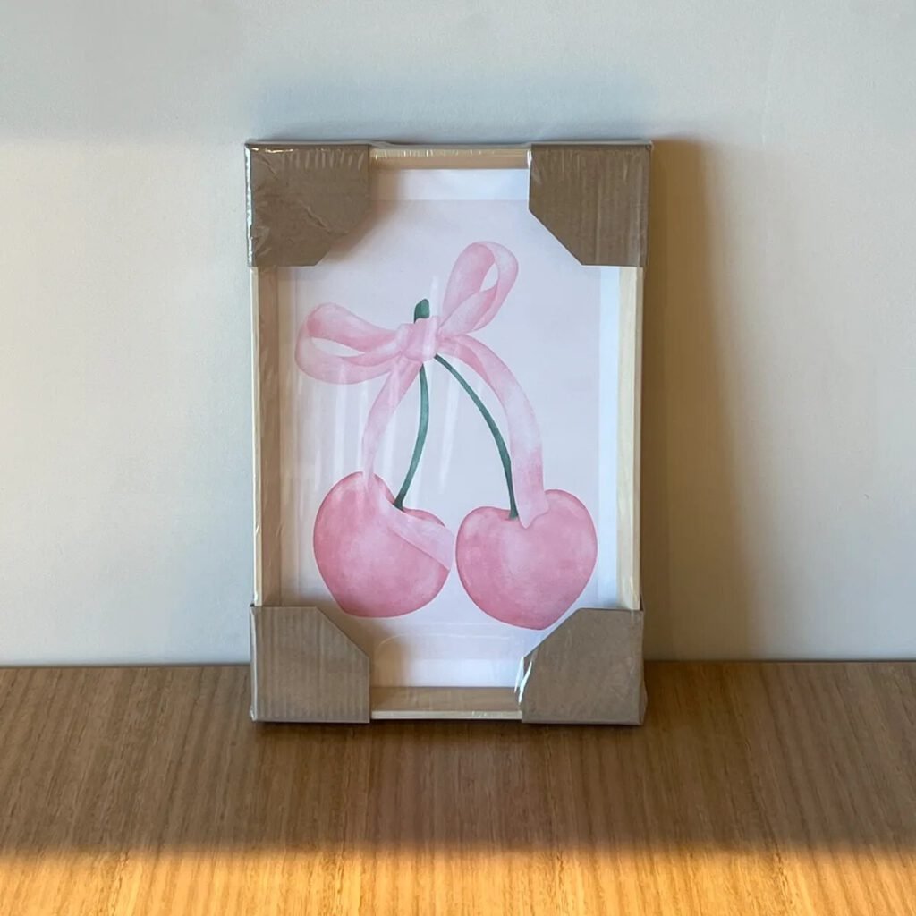 Cuadro Guinda 30×20 cm