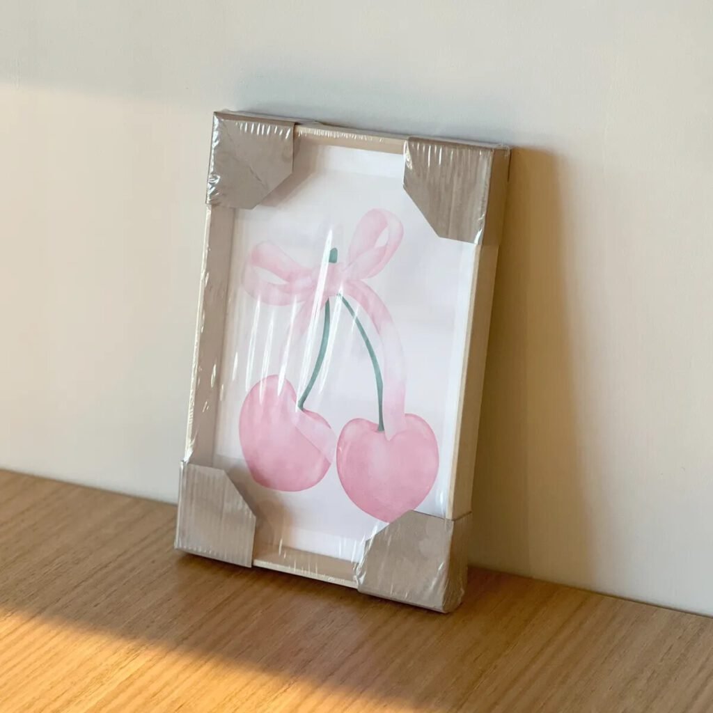 Cuadro Guinda 30×20 cm