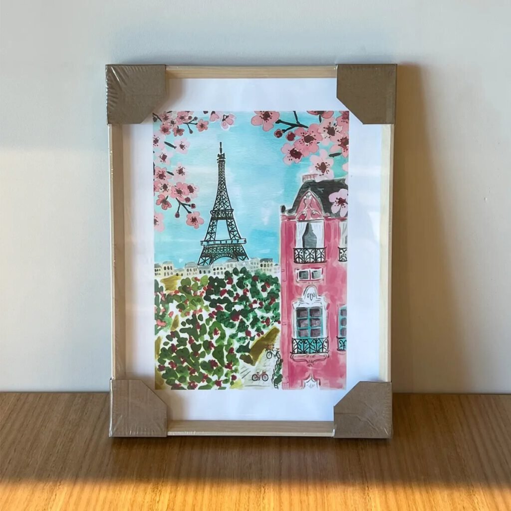 Cuadro Decorativo Paris 41×30 cm