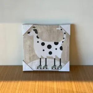 Cuadro Decorativo Perro 30x30 cm