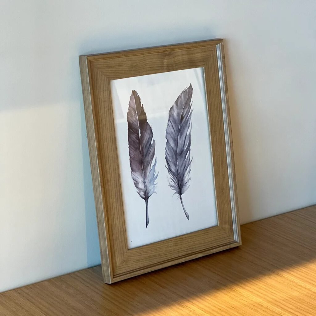 Cuadro Decorativo Pluma 38×30 cm