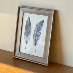 Cuadro Decorativo Pluma 38x30 cm