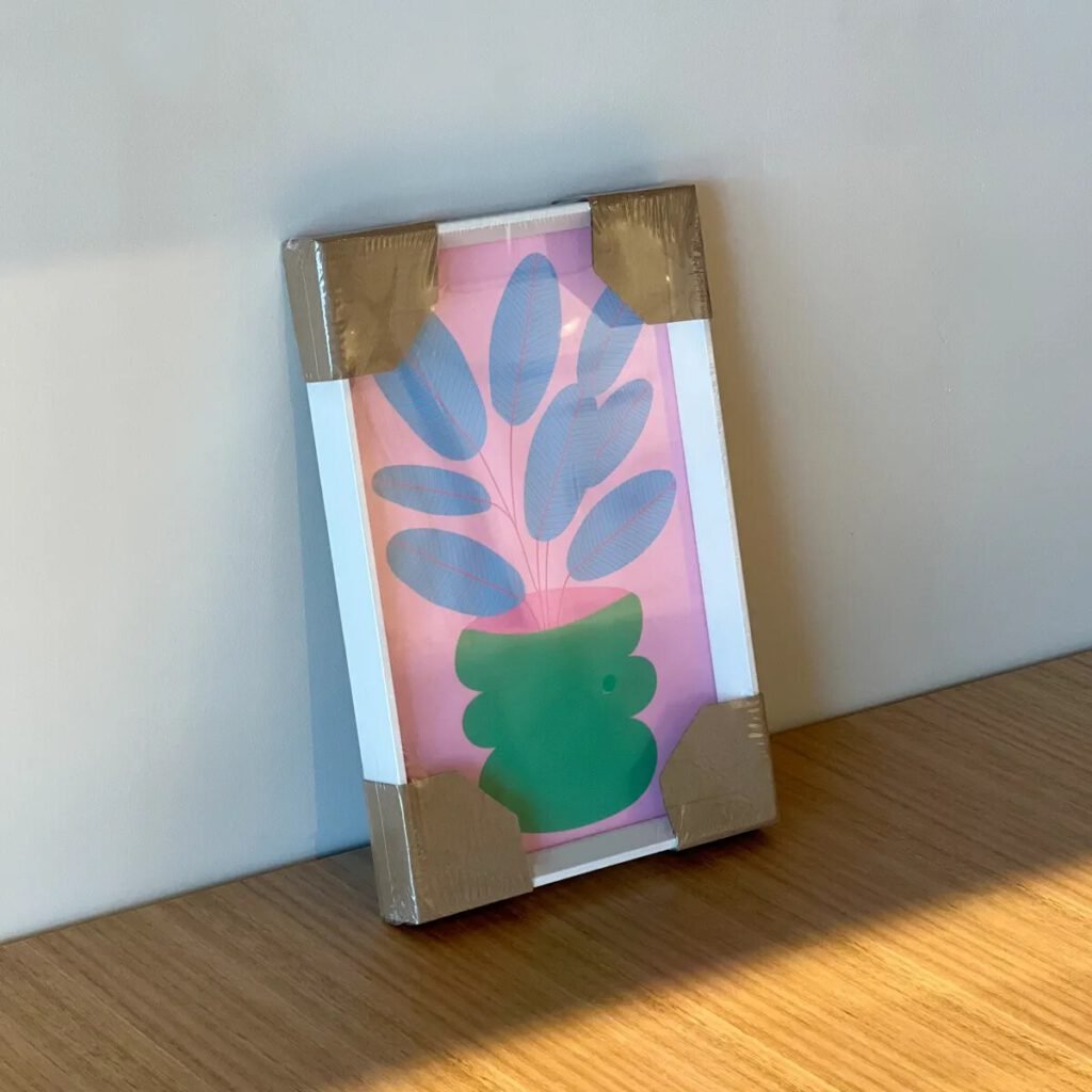 Cuadro Rosado 30×20 cm