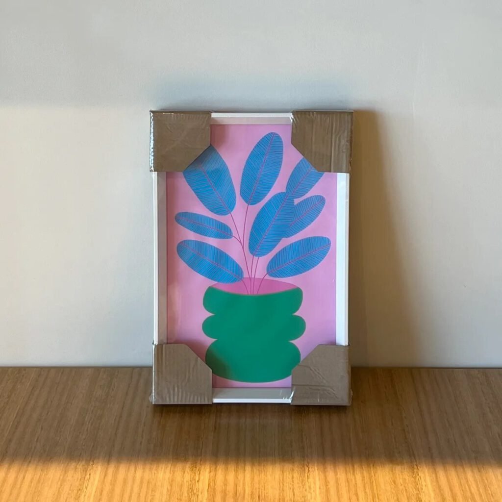 Cuadro Rosado 30×20 cm