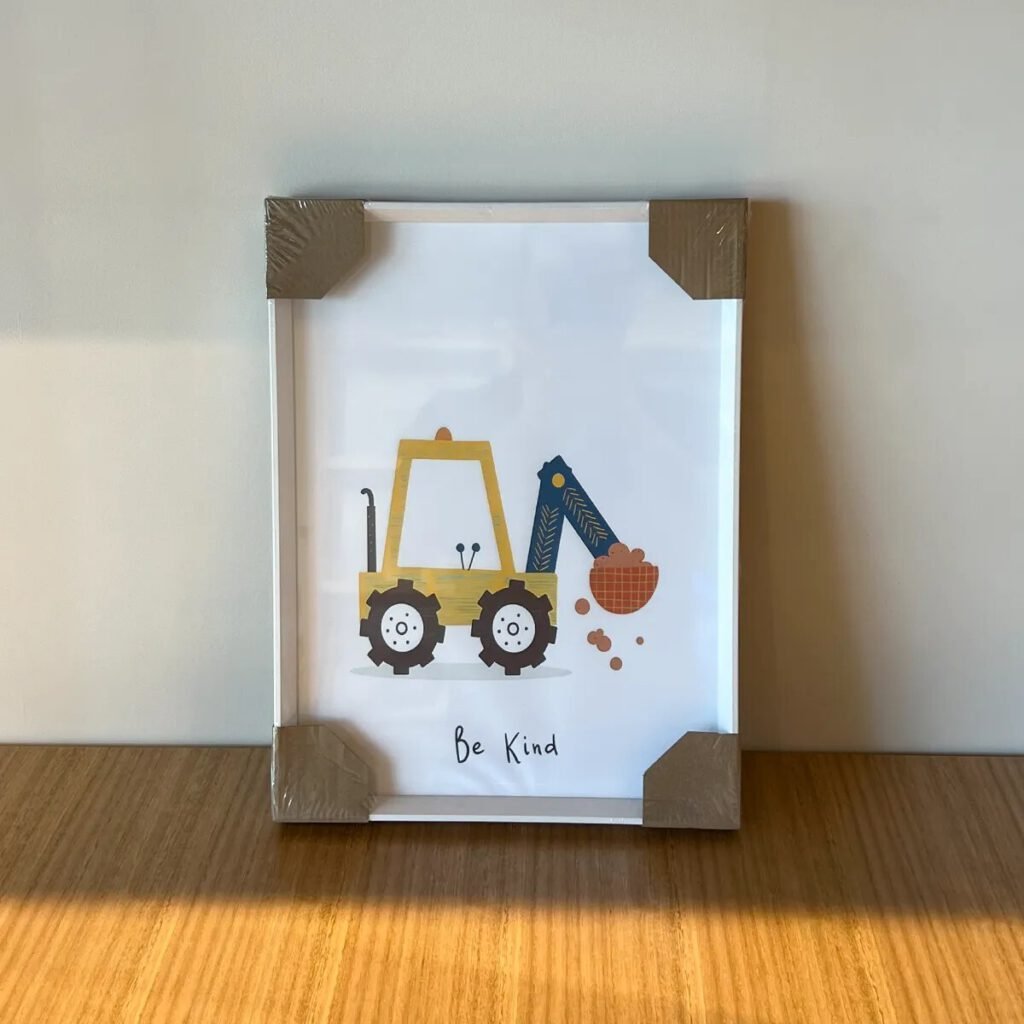 Cuadro Decorativo Tractor 41×30 cm