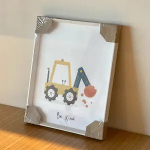Cuadro Decorativo Tractor 41x30 cm