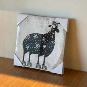 Cuadro Decorativo Vaca 30x30 cm