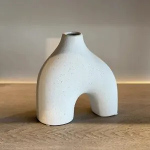 Jarrón N Blanco