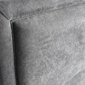 Respaldo de Cama Flat Frame Vivo Lino Gris