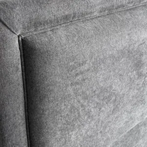 Respaldo de Cama Flat Frame Vivo Lino Gris