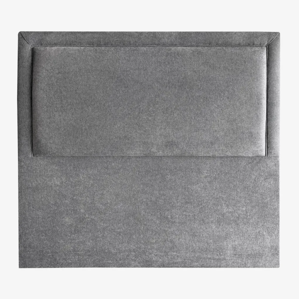 Respaldo de Cama Flat Frame Vivo Lino Gris