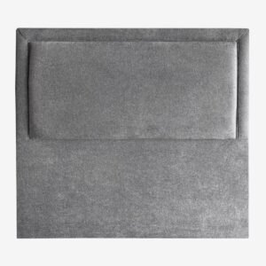 Respaldo de Cama Flat Frame Vivo Lino Gris