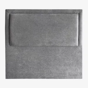 Respaldo de Cama Flat Frame Vivo Lino Gris