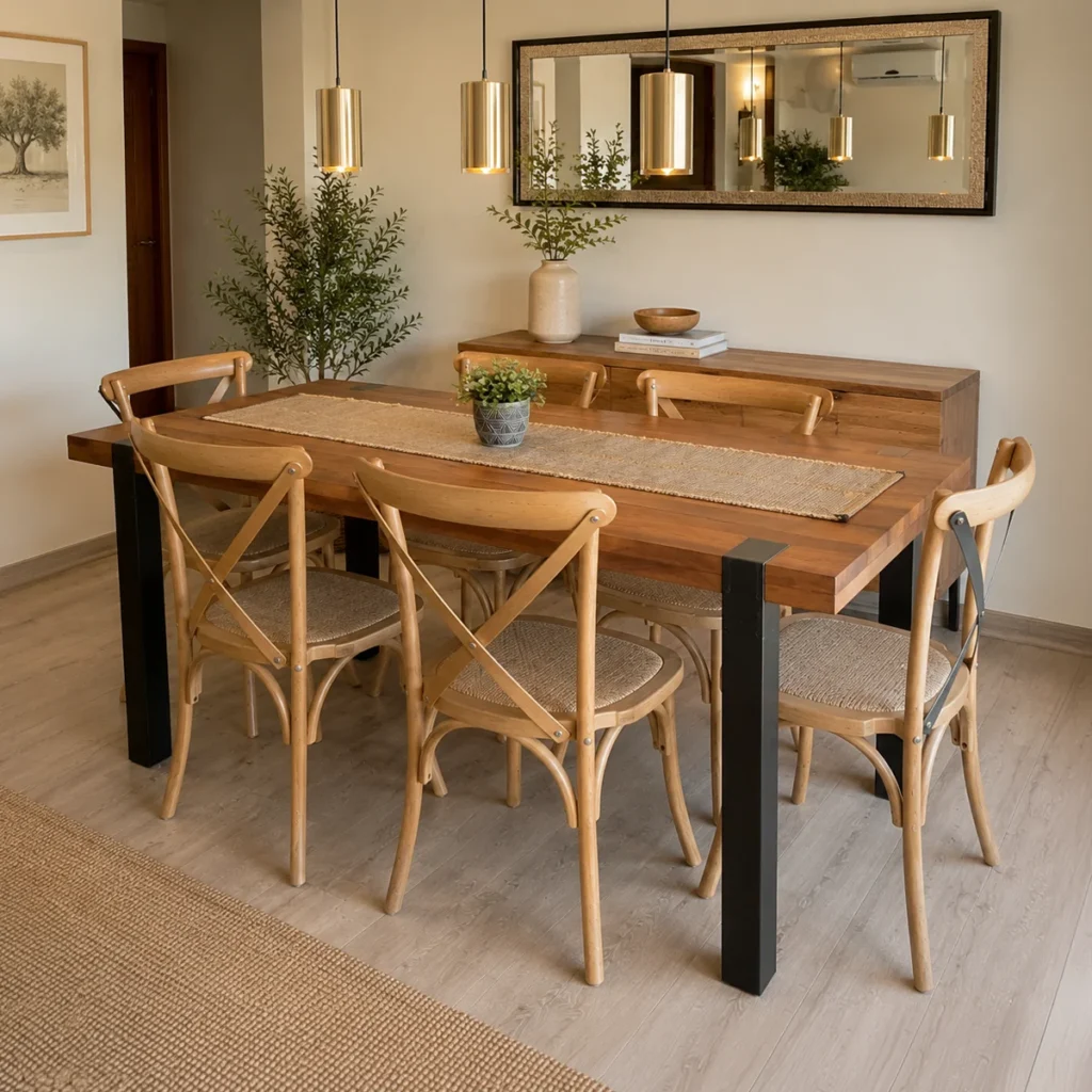 Mesa de Comedor Tranquera