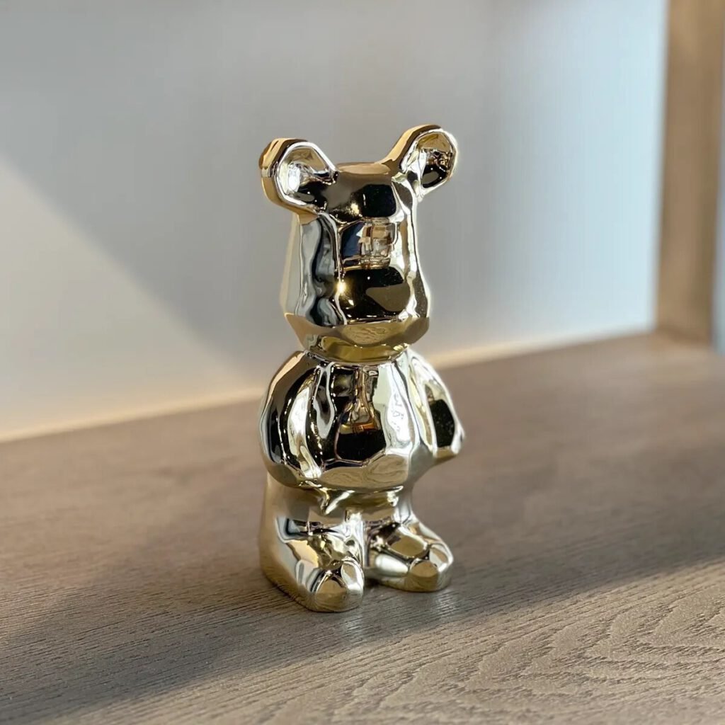 Oso Decorativo Oro