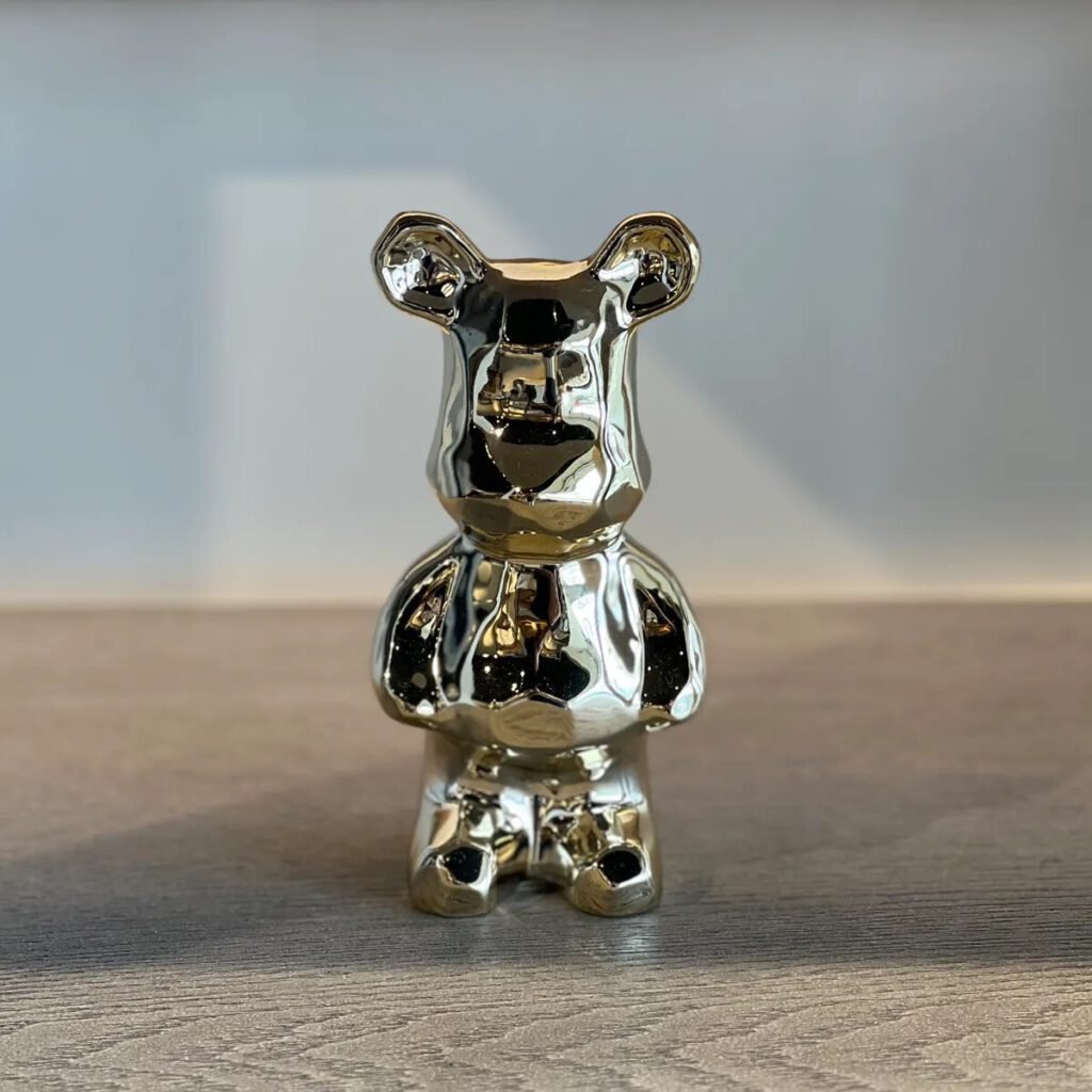 Oso Decorativo Oro