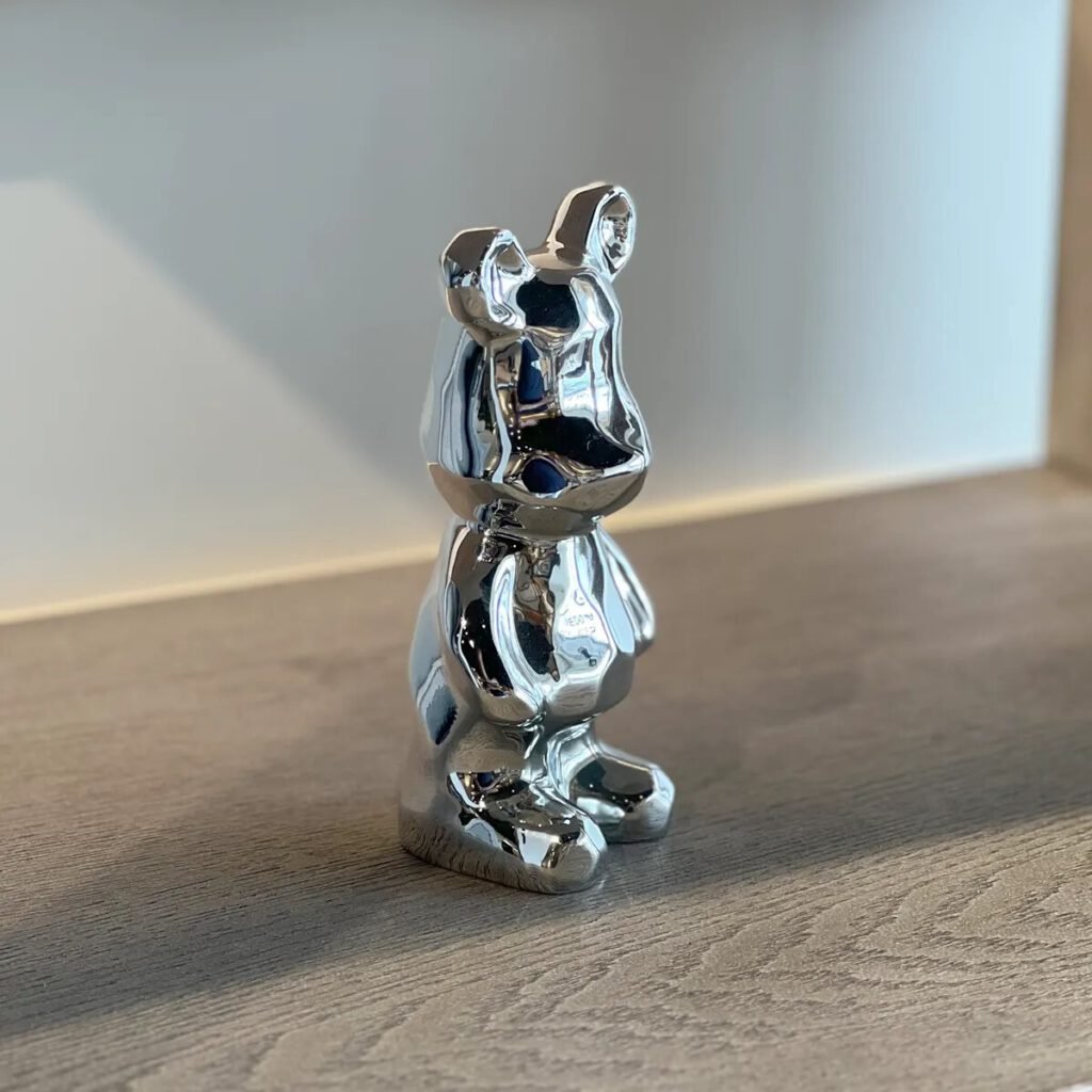 Oso Decorativo Plata