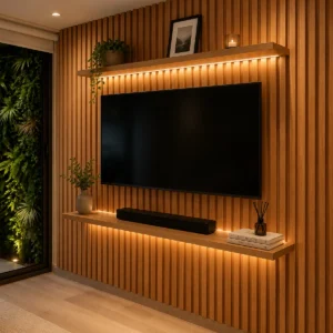 Rack TV Catalina Madera Natural Lenga