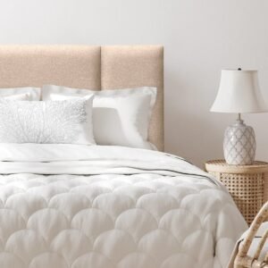 Respaldo de Cama Block Lino Beige