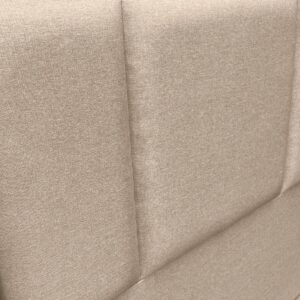 Respaldo de Cama Block Lino Beige