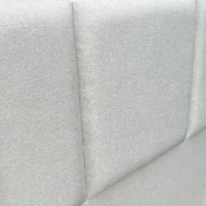 Respaldo de Cama Block Lino Gris Plata
