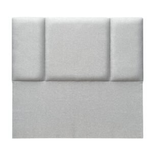 Respaldo de Cama Block Lino Gris Plata