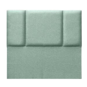 Respaldo de Cama Block Lino Verde Jeans