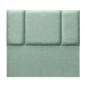 Respaldo de Cama Block Lino Verde Jeans